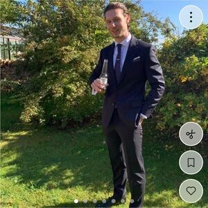 NWT 1913 Two Piece Suit Made In Italy